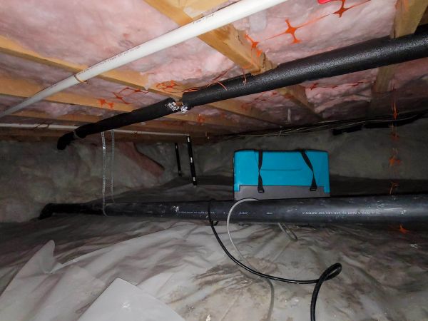 Crawl Space Water Remediation in Owasso