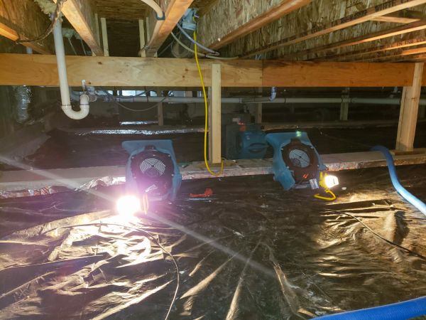 Crawlspace Water Removal in Owasso